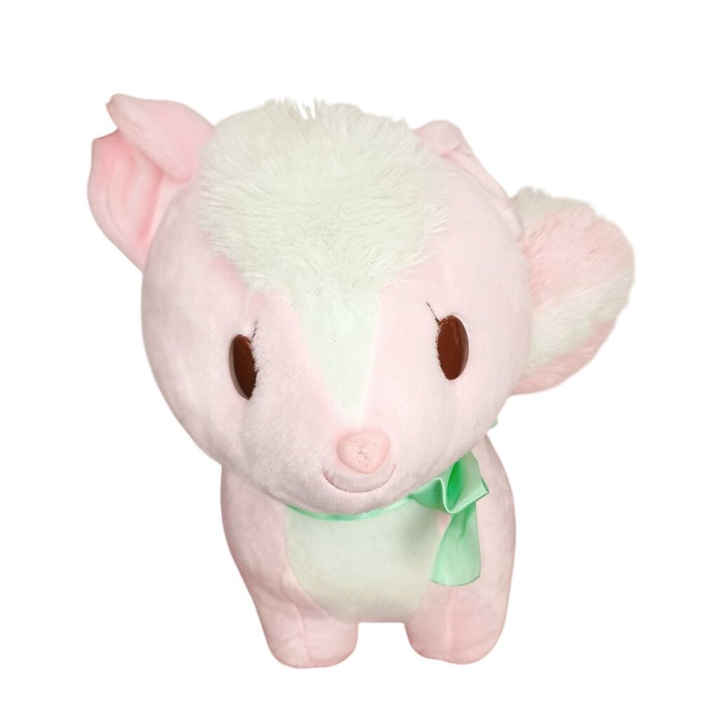 Measure Pippi The Skunk Pink Amuse Plush Stuffed Toy Doll Japan‎